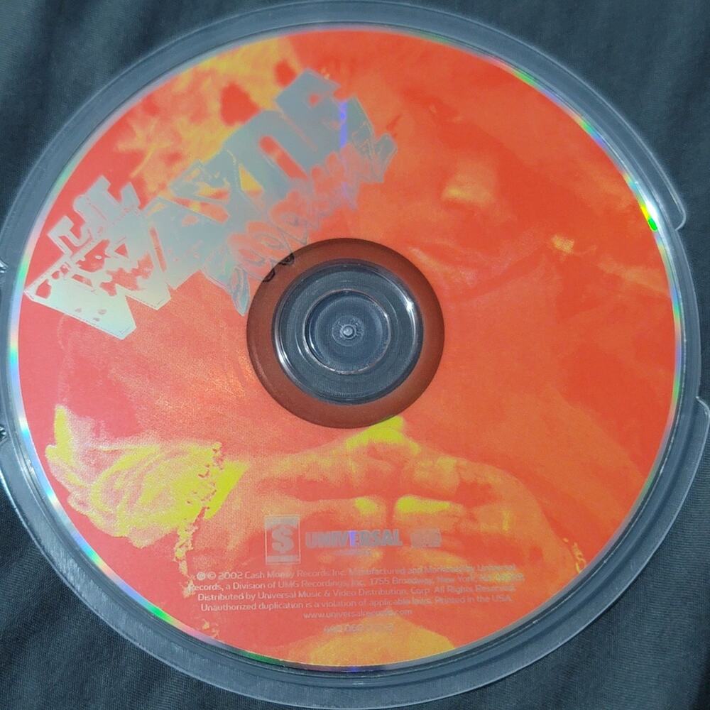 Vtg 2002 Lil Wayne 500 DEGREES CD Hip Hop Rap